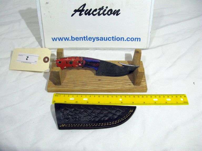 FIXED BLADE 7-1/2" TOTAL LENGTH W/ SHEATH