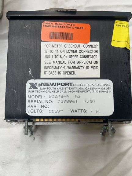NEWPORT 200AS-4 READOUT