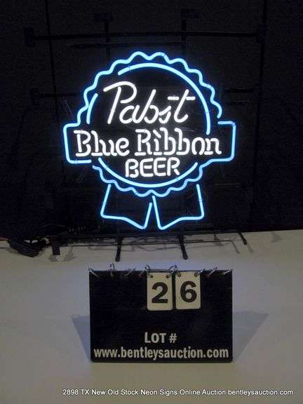 PABST BLUE RIBBON, 20" X 25"