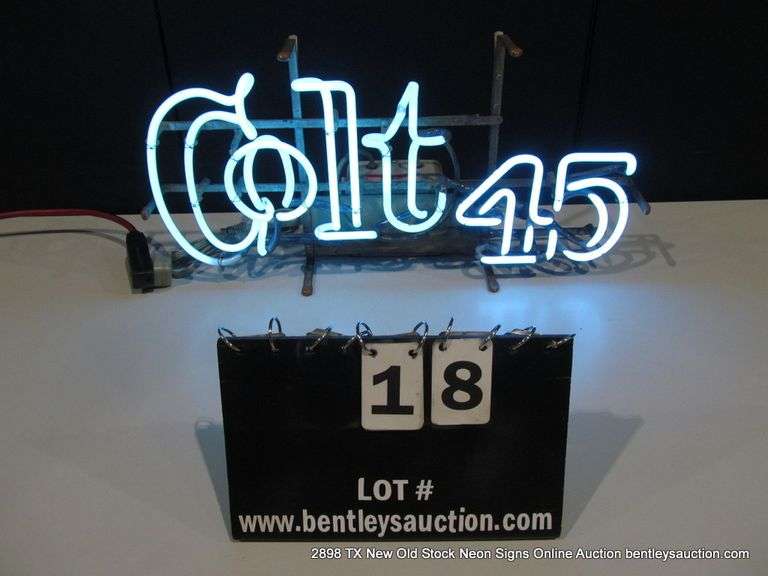 COLT 45, 22" X 12"