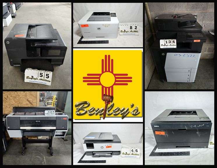 2911-NM Printers, Scanners, Shredders & Accessories Online Auction