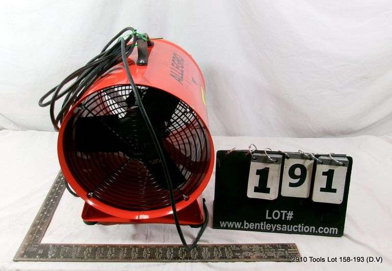 ALLEGRO 12" AXIAL METAL BLOWER DESIGNED FOR INDUSTRIAL VENTILATION