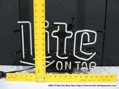 LITE ON TAP, 15" X 19"
