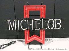 MICHELOB RIBBON, 20" X 25"