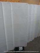 WHITE POLY FOLDING TABLE, 72" X 29-1/2"