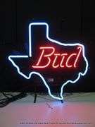 BUD TEXAS, 23" X 24"