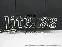 LITE TEXAS, 14" X 35"