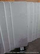 WHITE POLY FOLDING TABLE, 72" X 29-1/2"