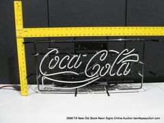 COKE WAVE, 30" X 14"