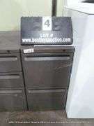 HERMAN MILLER 14-1/2" X 19-1/2" X 26-1/2" GRAY 2-DRAWER STEEL FILE - UNLOCKED, NO KEY
