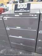 4 DRAWER METAL LATERAL FILE CABINET