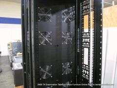 TRIPP-LITE SMART ENCLOSURE 42" X 24" X 79-1/2" SERVER RACK CABINET MODEL: SR42UBEIS