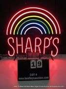 SHARPS RAINBOW, 25" X 25"