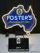 FOSTERS MAP, 24" X 26"