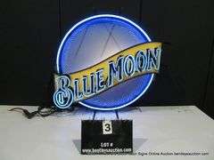 BLUE MOON, 27" X 27"