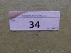 BUD LIGHT LARGE SLANTED, 22" X 28"