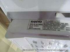 SANYO HOUSEHOLD MICROWAVE OVEN, MODEL: EM-F3400SW