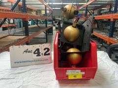 BIN: PHOTODYNE #600 INTEGRATED SPHERES/LIGHT MEASUREMENT - CONTENTS ONLY!