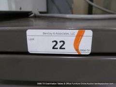 HERMAN MILLER 41-1/2" X 19-1/2" X 41-1/2" GRAY 3-DRAWER STEEL LOCKING FILE - BOTTOM DRAWER UNLOCKED,
