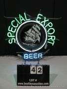 SPECIAL EXPORT BEER SHIP PLATE, 22" X 22"