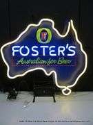 FOSTERS MAP, 24" X 26"