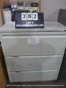 3 DRAWER METAL LATERAL FILE CABINET