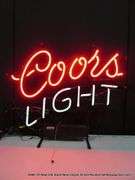 COORS LIGHT, 19" X 20"