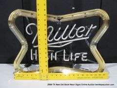 MILLER HIGH LIFE SOFT CROSS, 22" X 17"