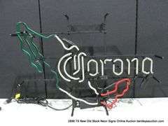 CORONA MAP, 19" X 31"