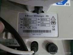 BRAUN 637-202 VISTA BASIC LARGE VOLUME INFUSION PUMP IFVB