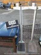 DETECTO WEIGHT SCALE W/ HEIGHT MEASURE