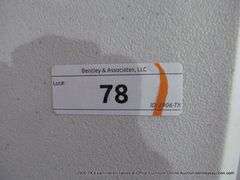 WHITE POLY FOLDING TABLE, 72" X 29-1/2"