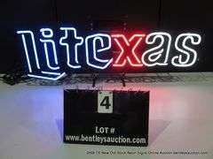 LITE TEXAS, 14" X 35"