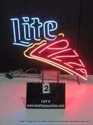 LITE PIZZA SLICE, 30" X 25"