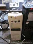 GENUINE JOE TOP-LOAD WATER COOLER & HEATER - CREAM