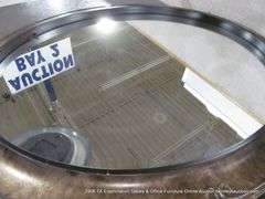 LOT 2: WALL MIRROR & WALL CLOCK