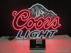 COORS LIGHT LARGE, 39" X 28"