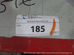 METAL DESK W/ LEFT HAND RETURN, 60" X 30" X 29"