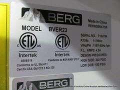 BERG REFRIGERATOR, MODEL: BVER23