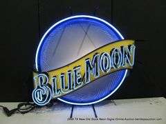 BLUE MOON, 27" X 27"