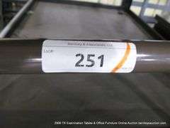 FOLDING TABLE CART, WOODEN, (BROKEN CASTERS)