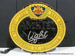 AMSTEL LIGHT BORDER BOX, 28" X 26"