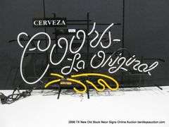 COORS LA-ORIGINAL, 22" X 40"