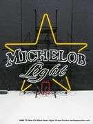 MICHELOB LIGHT RIBBON TEXAS, 34" X 35"