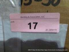 MICHELOB ULTRA HONEY BREWED PLATE, 15" X 30"