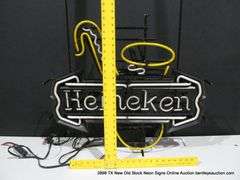 HEINEKEN SAXOPHONE, 25" X 29"