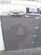4 DRAWER METAL LATERAL FILE CABINET