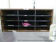 FELLOWES LITERATURE ORGANIZER W/ 12 LETTER SIZED COMPARTMENTS