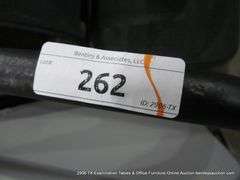 LOT: FOLDING CHAIR CART W/ 25+ CHAIRS