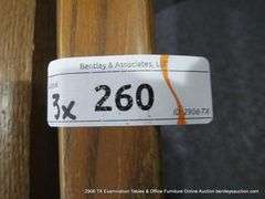 3 - BASIC SIDE CHAIRS W/ ARM REST & PATTERNED UPHOLSTERY - 3 X MONEY